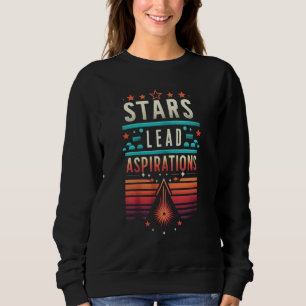 Sudadera Aspiraciones de estrellas de plomo