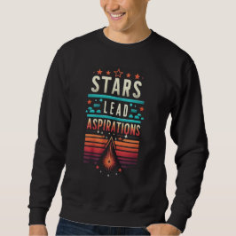 Sudadera Aspiraciones de estrellas de plomo