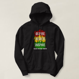 Sudadera ASPIRAR MÁS ALTO PARA INSPIRAR Mes de Historia Neg