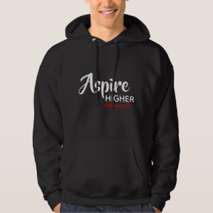 Sudadera ASPIRE HIGHER Inspirador Scripting Christian