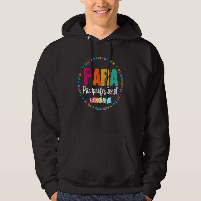 Sudadera Assis de educador de docentes para profesionales d (Anverso)