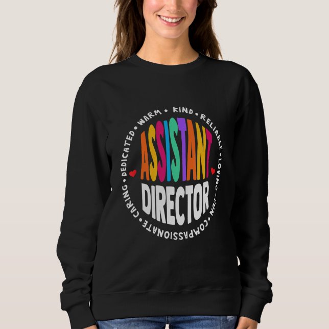 Sudadera Assistant Director Appreciation Week Theater Nursi (Anverso)