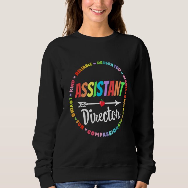 Sudadera Assistant Director Appreciation Week Theater Nursi (Anverso)