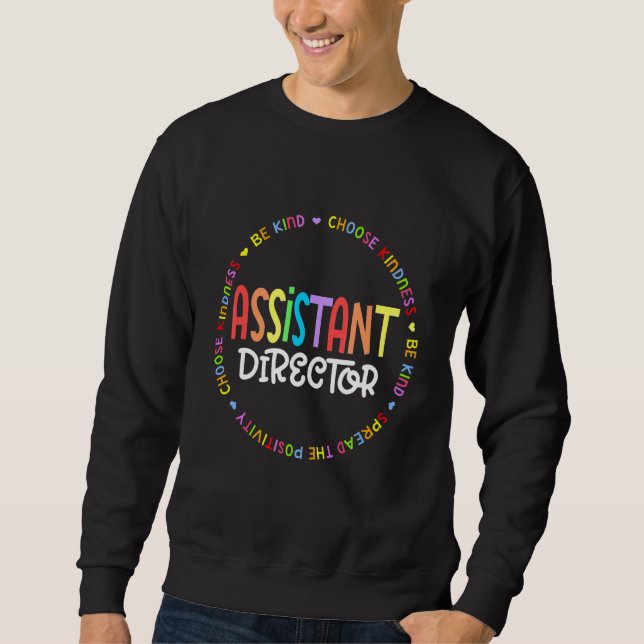 Sudadera Assistant Director Appreciation Week Theater Nursi (Anverso)