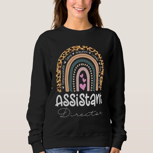 Sudadera Assistant Director Appreciation Week Theater Nursi (Anverso)