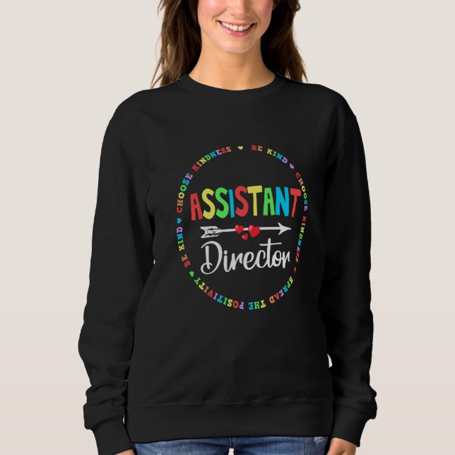 Sudadera Assistant Director Appreciation Week Theater Nursi (Anverso)