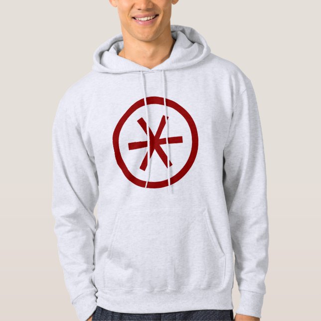 Sudadera Asterisk en círculo (Anverso)