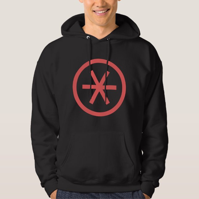 Sudadera Asterisk en círculo (Anverso)