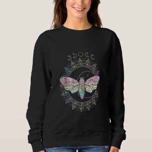 Sudadera Astrología Cuerpo Celestial Insectos Moon Moth Pas