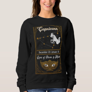 Sudadera Astrología De Nacimiento Zodiaco Rótulo Capricorni