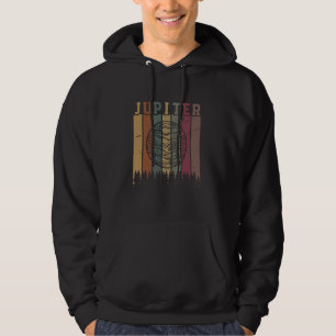 Sudadera Astrología del sistema solar del planeta Júpiter