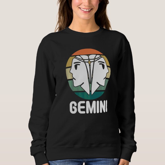 Sudadera Astrología   Géminis (Anverso)