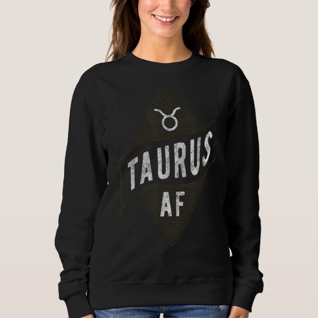 Sudadera Astrología Taurus Zodiac Cumpleaños 2 (Anverso)