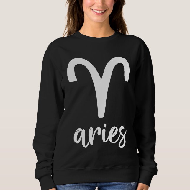 Sudadera Astrology Aries Zodiac (Anverso)
