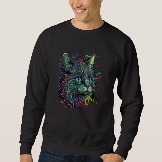 Sudadera Astronaut Cat Space Cat Galaxy Kitten 1 (Anverso)