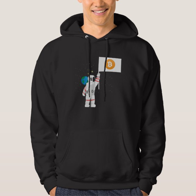 Sudadera Astronaut Crypto Cryptocurrencies Crypto Trader (Anverso)