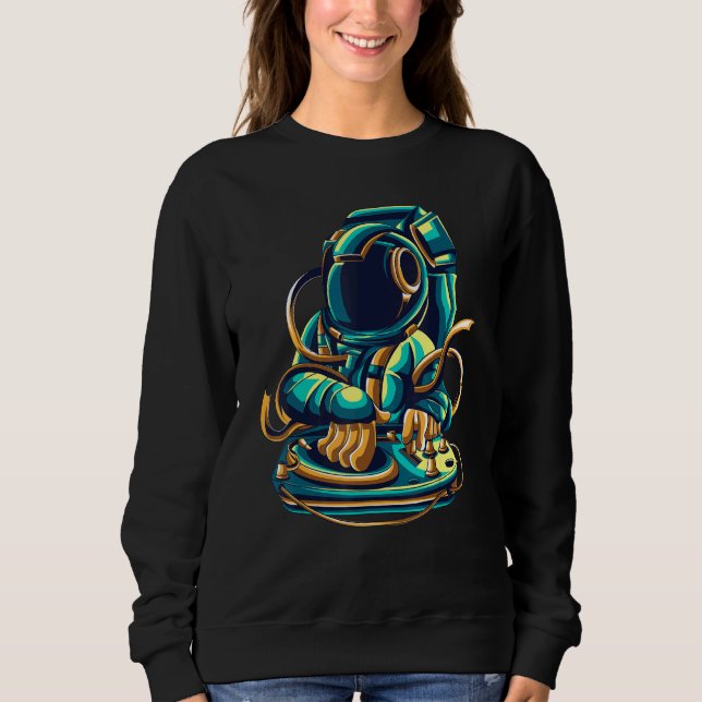 Sudadera Astronaut DJ (Anverso)