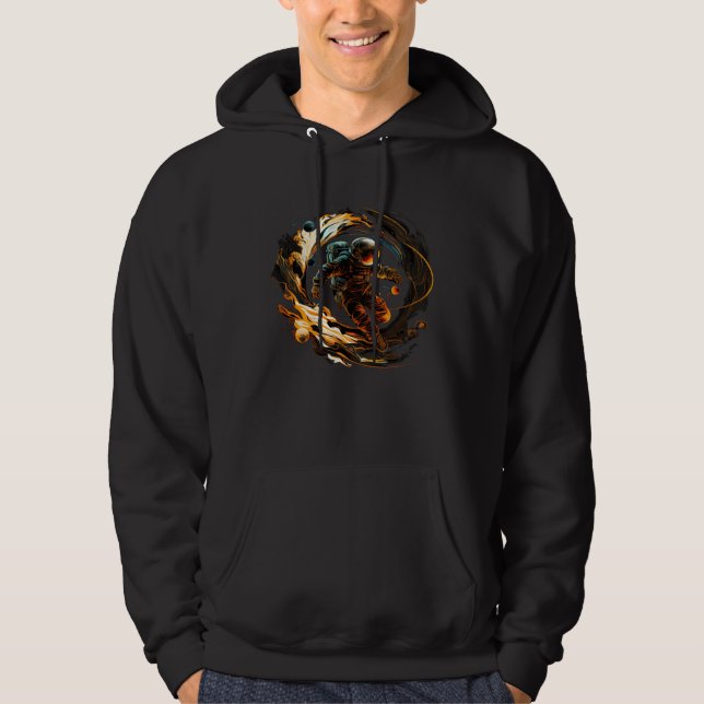 Sudadera Astronaut Emerging from Portal (Anverso)