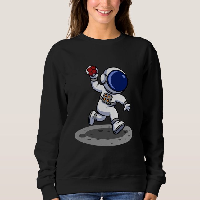 Sudadera Astronaut Handball Adventure (Anverso)