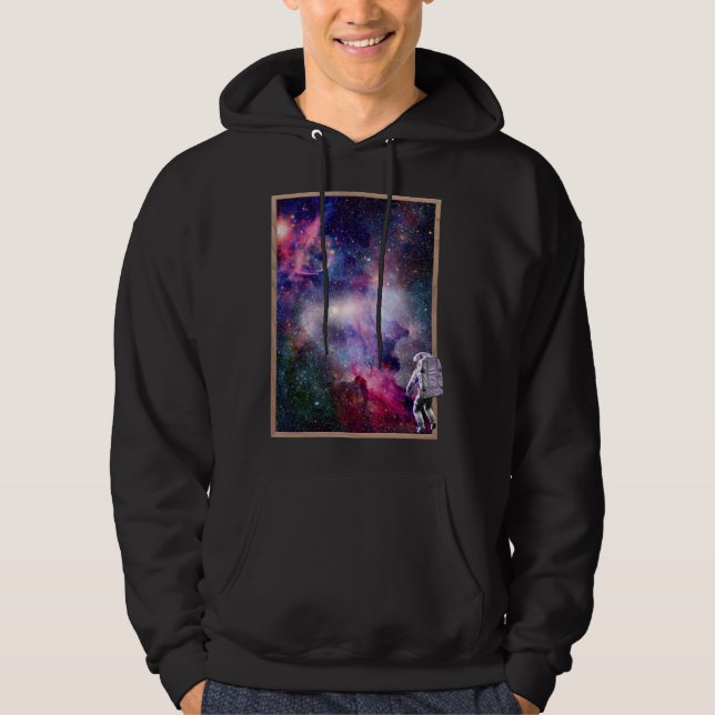 Sudadera Astronaut In Outer Space Galactic Science Fiction (Anverso)