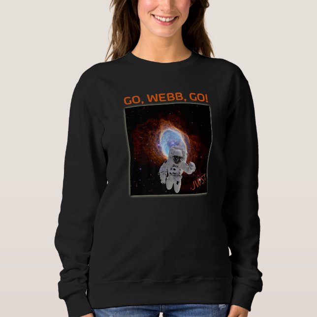 Sudadera Astronaut in Southern Ring Nebula Webb Space Teles (Anverso)
