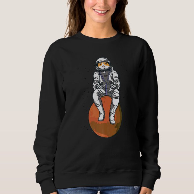 Sudadera Astronaut Pig Graphic Guinea Pig Owner Pet Cavy An (Anverso)