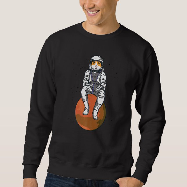 Sudadera Astronaut Pig Graphic Guinea Pig Owner Pet Cavy An (Anverso)