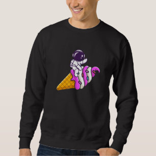 Sudadera Astronauta Adorable en Cono de Helado - Vacaciones