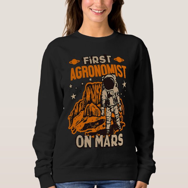 Sudadera Astronauta Agrónomo (Anverso)