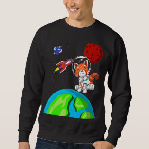 Sudadera Astronauta astronauta de cohetes en el espacio ult