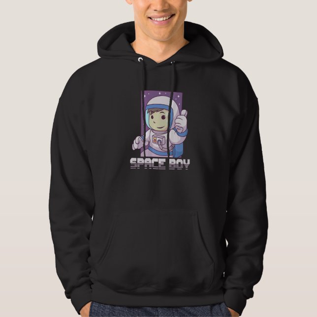 Sudadera Astronauta Astronomía Sistema Solar Espacio Exteri (Anverso)