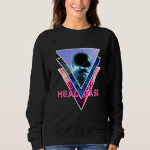 Sudadera Astronauta Cabecera de arte espacial de onda de va