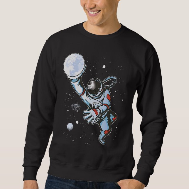 Sudadera Astronauta de Baloncesto Espacial (Anverso)