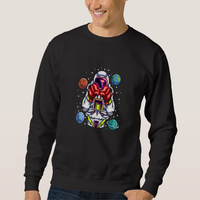 Sudadera Astronauta de boxeo Mma Astronauta (Anverso)