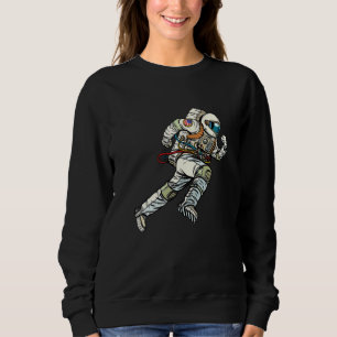 Sudadera Astronauta de Guay que ejecuta diseños gráficos y 