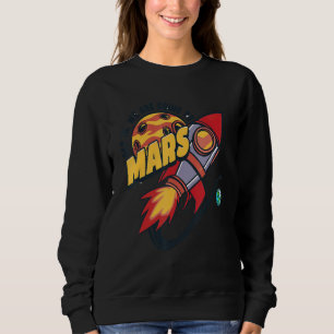 Sudadera Astronauta De La Galaxia Espacial Que Vamos A Mart