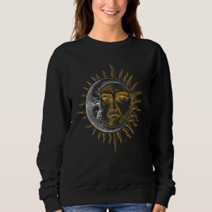 Sudadera Astronauta De La Luna Y El Sol