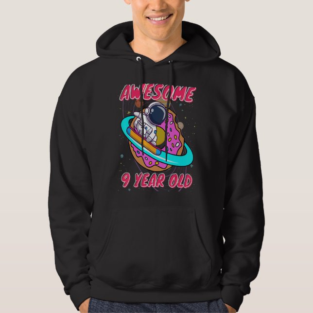 Sudadera Astronauta De Space Boy A Nacimiento De 9 Años (Anverso)