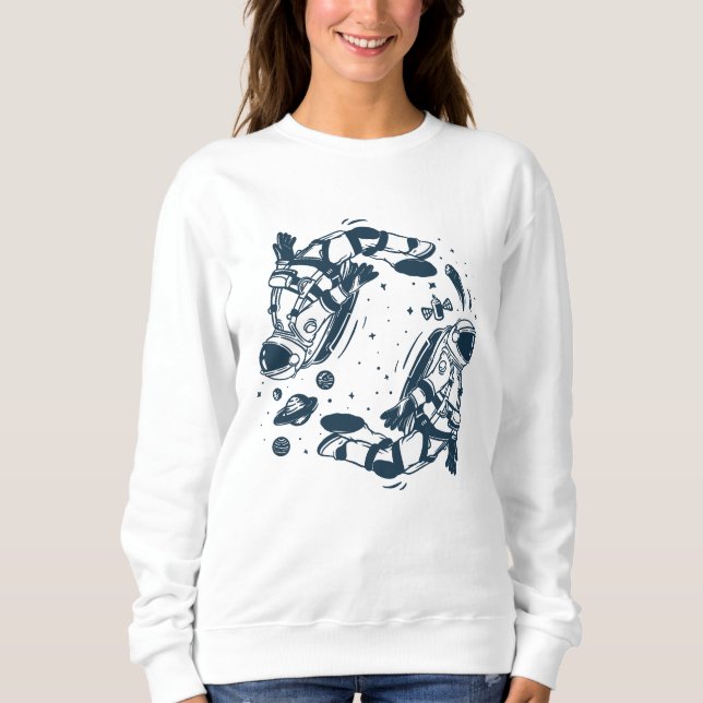 Sudadera Astronauta de Yin Yang (Anverso)
