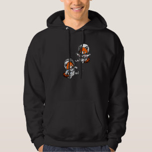 Sudadera Astronauta del espacio del oso rojo Panda Chicas c