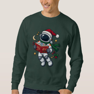 Sudadera Astronauta del villancico en el espacio