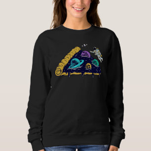 Sudadera Astronauta divertida en el astro espacial Moon Piz