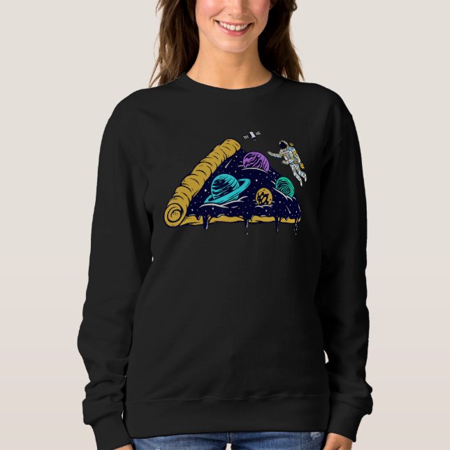 Sudadera Astronauta divertida en el astro espacial Moon Piz (Anverso)