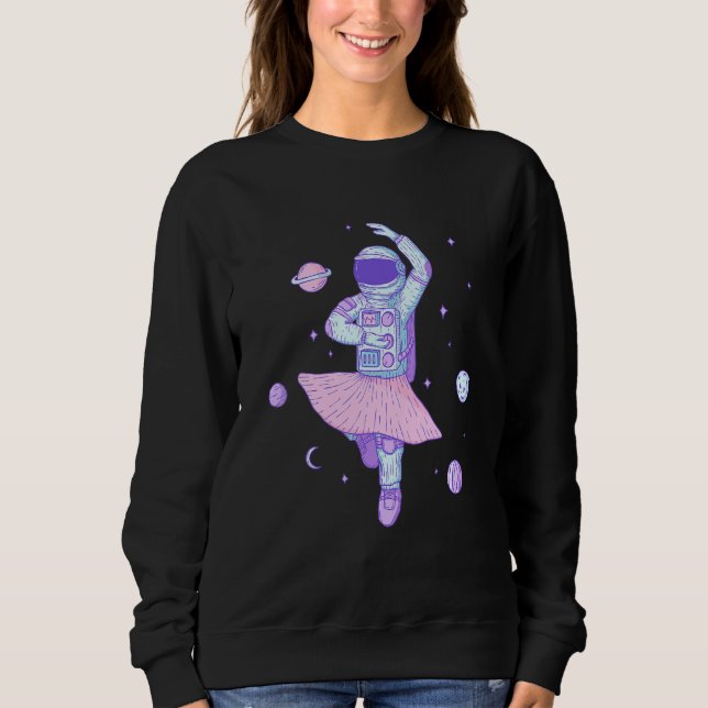 Sudadera Astronauta espacial Ballerina (Anverso)