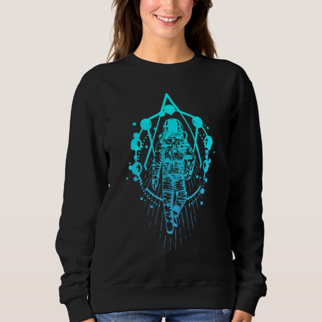 Sudadera Astronauta Espacial Paseo Espacial Astronautas Son (Anverso)