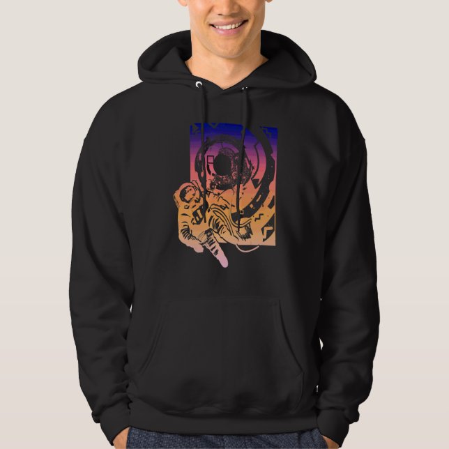 Sudadera Astronauta Espacial Paseo Espacial Astronautas Son (Anverso)