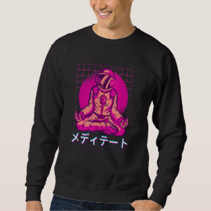 Sudadera Astronauta estética de vaporwave japonés retro de 