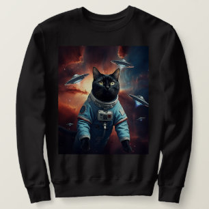 Sudadera Astronauta gata galáctica