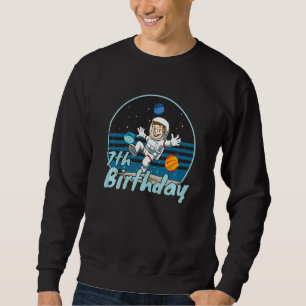 Sudadera Astronauta infantil 7 Aniversario espacio Niños Fi