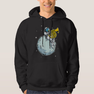 Sudadera Astronauta juega al estilo de los cuernos francese